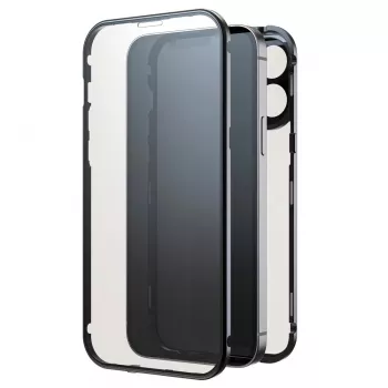 Hama 360° Glass apsauginis dėklas juodas iPhone 15 Pro Max 6,7 colių