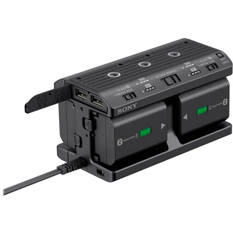 Sony NPA-MQZ1K daugkartinis baterijų adapterių rinkinys, 2 USB išėjimai
