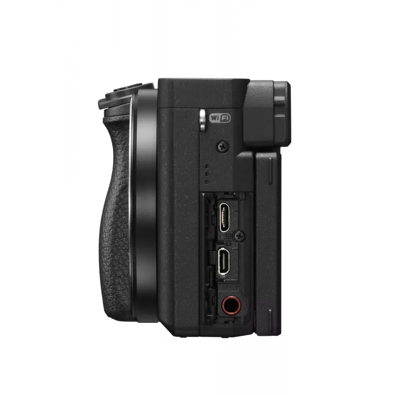 Sony α 6400 + SEL18135 MILC 24,2 MP CMOS 6000 x 4000 pikselių Juoda