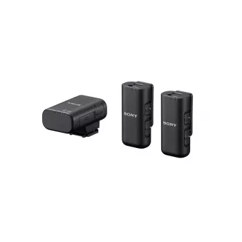 Mikrofonas Sony ECM-W3 Juodas belaidis mikrofonas skaitmeniniams fotoaparatams