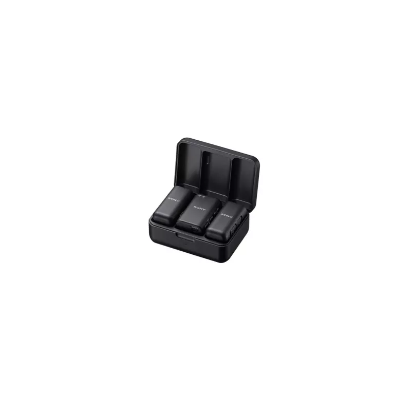 Mikrofonas Sony ECM-W3 Juodas belaidis mikrofonas skaitmeniniams fotoaparatams