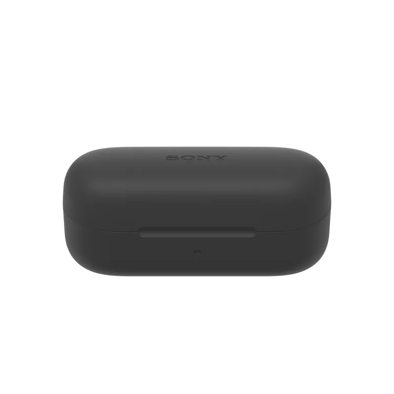 Ausinės Sony WF-C510 belaidės į ausis įdedamos ausinės, Bluetooth 5.3, IPX4, 6 mm tvarkyklės, 22 h baterija (su dėklu) – Juodos