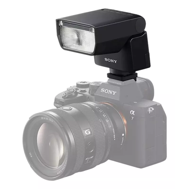 Sony HVL-F28RMA juoda kompaktinė blykstė 0,1 s įkrovimo laikas AA baterijos