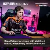 Sony INZONE KBD-H75 75% laidinė klaviatūra, magnetiniai-mechaniniai jungikliai, QWERTY US International RGB juoda