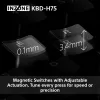 Sony INZONE KBD-H75 75% laidinė klaviatūra, magnetiniai-mechaniniai jungikliai, QWERTY US International RGB juoda