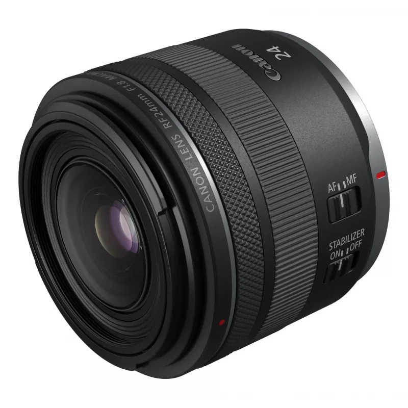 Objektyvas Canon Wide-Angle RF 24 mm F1.8 Macro IS STM, juodas
