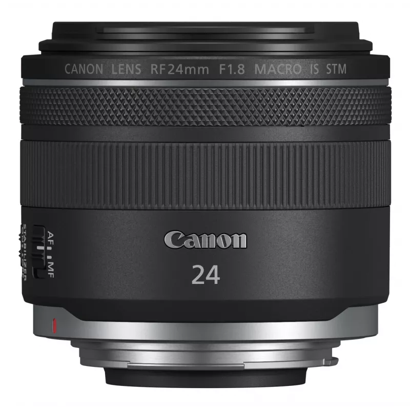 Objektyvas Canon Wide-Angle RF 24 mm F1.8 Macro IS STM, juodas