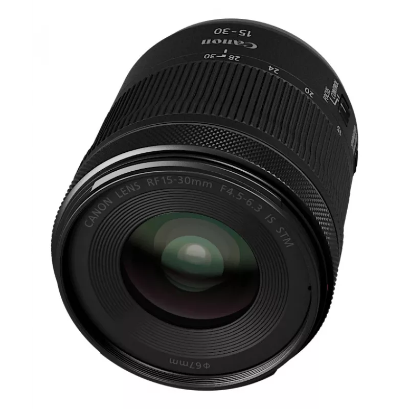 Canon RF 15-30 mm f4.5-6.3 IS STM itin plataus kampo objektyvas MILC juodas