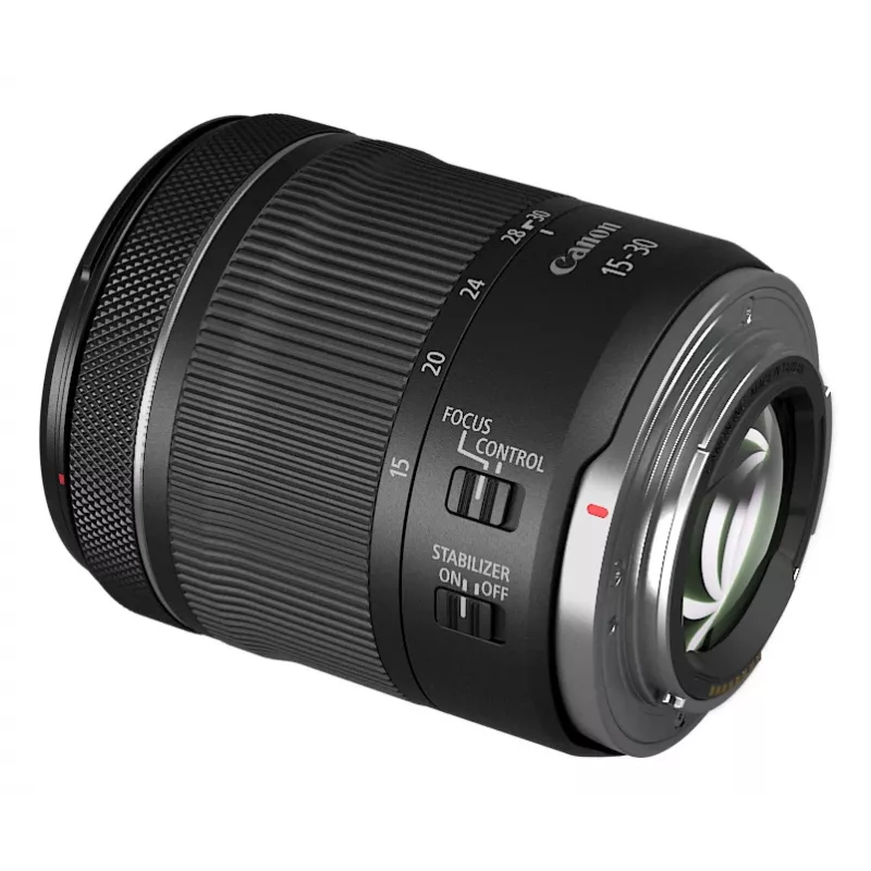 Canon RF 15-30 mm f4.5-6.3 IS STM itin plataus kampo objektyvas MILC juodas