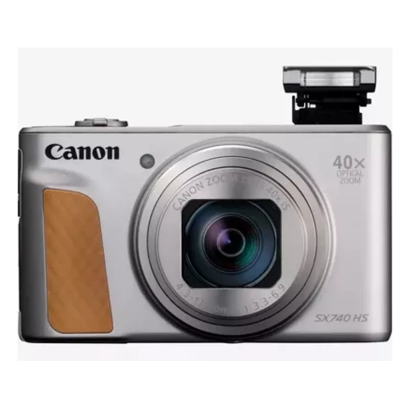 Canon PowerShot SX740 HS Lite Edition 20,3 MP kompaktinis fotoaparatas 40x priartinimas 4K sidabrinis
