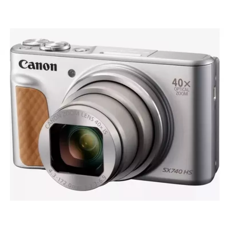 Canon PowerShot SX740 HS Lite Edition 20,3 MP kompaktinis fotoaparatas 40x priartinimas 4K sidabrinis