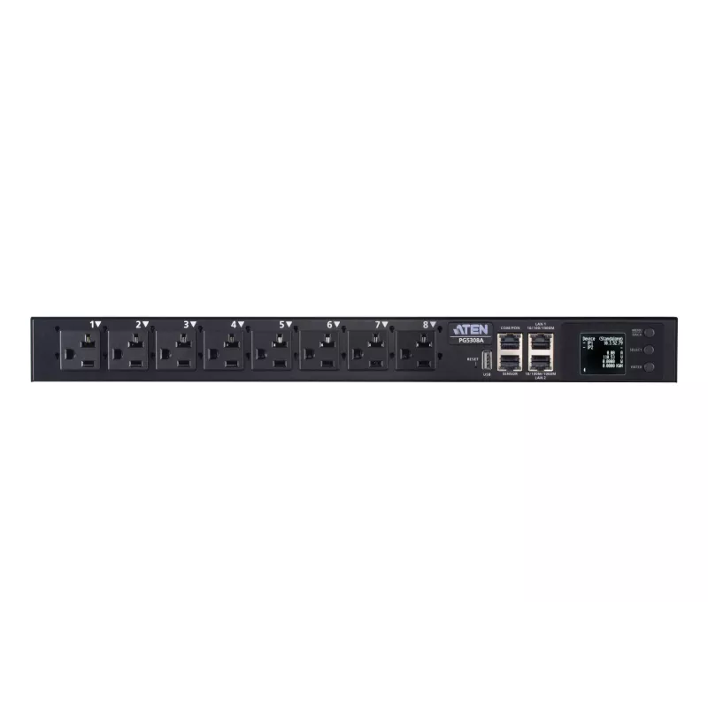 ATEN PG5308 32A 8-išvadų 1U Metered eco PDU