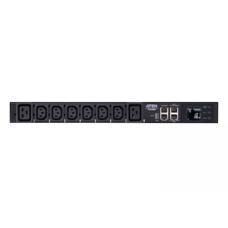 ATEN PG5308 32A 8-išvadų 1U Metered eco PDU