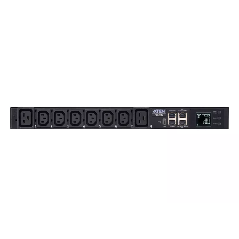 ATEN PG5308 32A 8-išvadų 1U Metered eco PDU