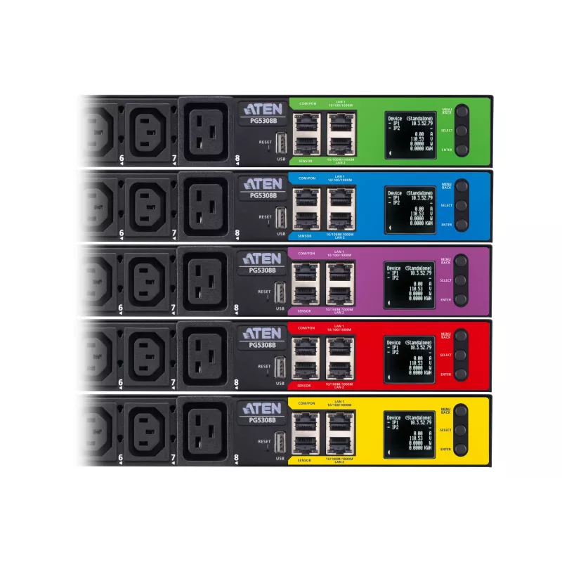 ATEN PG5308 32A 8-išvadų 1U Metered eco PDU