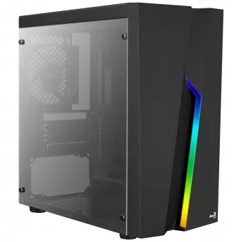 Aerocool Bolt Mini Mini Tower Korpusas Juodas