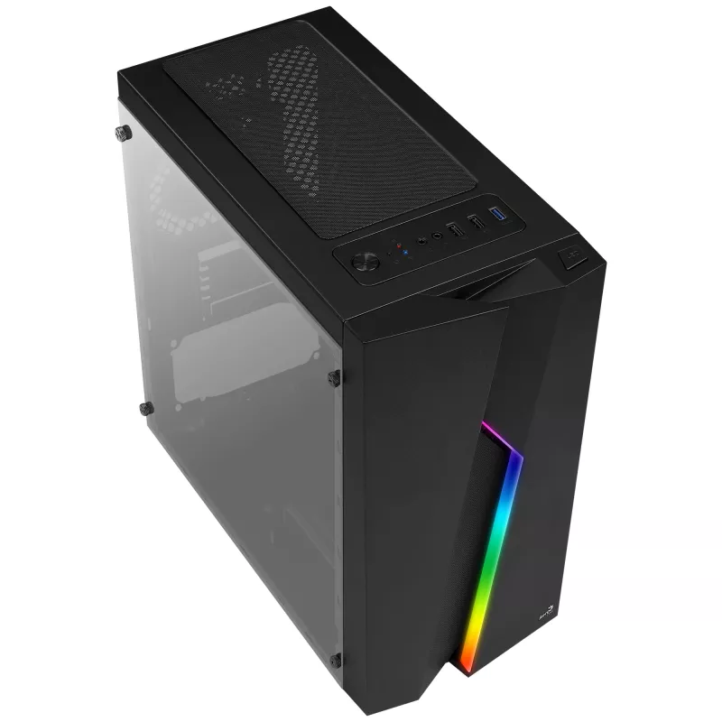 Aerocool Bolt Mini Mini Tower Korpusas Juodas