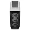 Aerocool AEROONEDUOWHV1 Gaming ATX korpusas 4xARGB ventiliatoriai baltas, Midi Tower, PC, baltas, ATX, micro ATX, Mini-ITX, ABS, SPCC, žaidimams