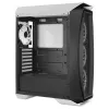 Aerocool AEROONEDUOWHV1 Gaming ATX korpusas 4xARGB ventiliatoriai baltas, Midi Tower, PC, baltas, ATX, micro ATX, Mini-ITX, ABS, SPCC, žaidimams