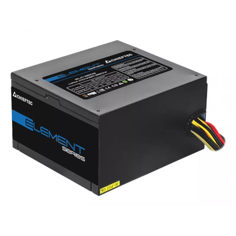 Chieftec ELP-500S maitinimo blokas 500 W 20+4 pin ATX PS/2 juodas