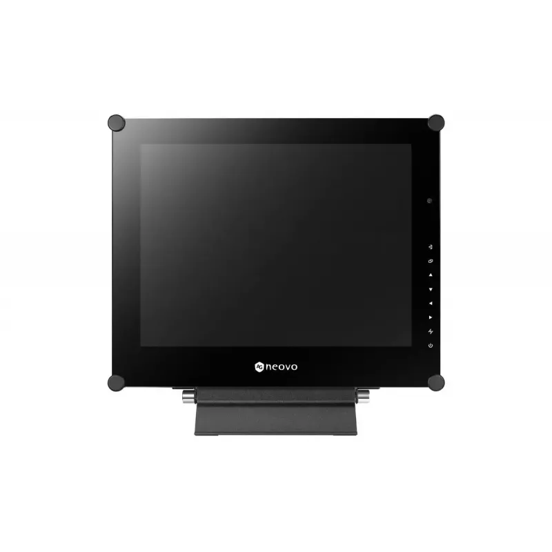 CCTV monitorius AG Neovo SX-15G 15 colių (38,1 cm) TFT 1024×768, 2W garsiakalbiai, Kensington spyna, VESA 75/100, išorinis nuolatinės srovės maitinimas