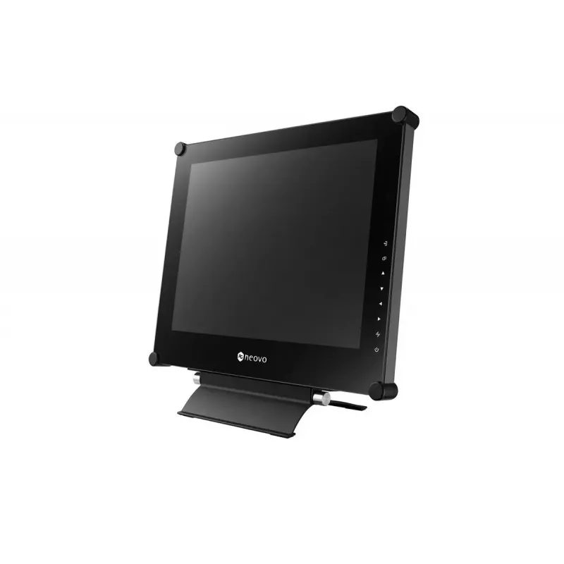 CCTV monitorius AG Neovo SX-15G 15 colių (38,1 cm) TFT 1024×768, 2W garsiakalbiai, Kensington spyna, VESA 75/100, išorinis nuolatinės srovės maitinimas