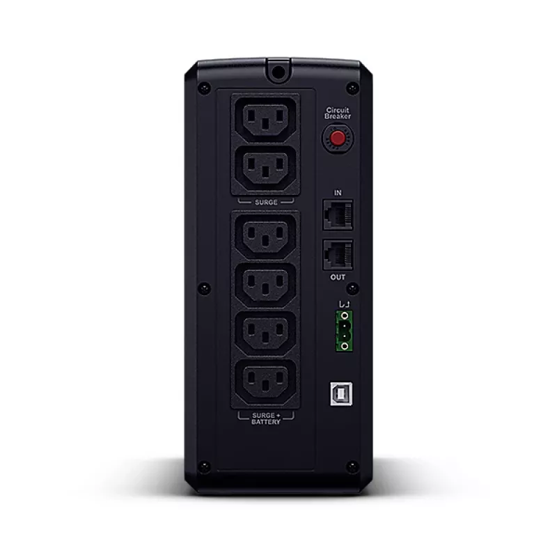 Nepertraukiamo maitinimo šaltinis CyberPower UT1200EIG, linijinis-interaktyvus, 1.2 kVA, 700 W, 6 lizdų