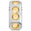 Mars Gaming MC51W Baltas PC Gaming ATX korpusas su dvigubu grūdintu stiklu ir 5x RGB 120mm ventiliatoriais