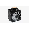 Aerocool Rime 4 Dual procesoriaus aušintuvas 12 cm juodas 2 ventiliatoriai