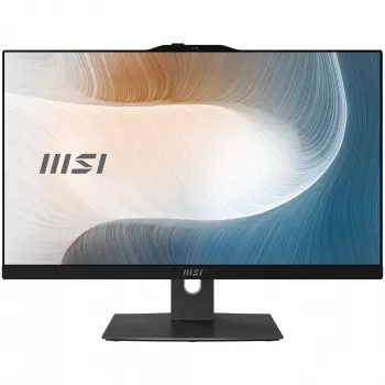 MSI Modern AM242TP 1M-1230EU Intel Core 3 100U 60,5 cm (23,8 colio) 1920 x 1080 pikselių liečiamasis viskas viename kompiuteris 8 GB DDR5-SDRAM 256 GB SSD Windows 11 Pro Wi-Fi 6E (802.11ax) juodas