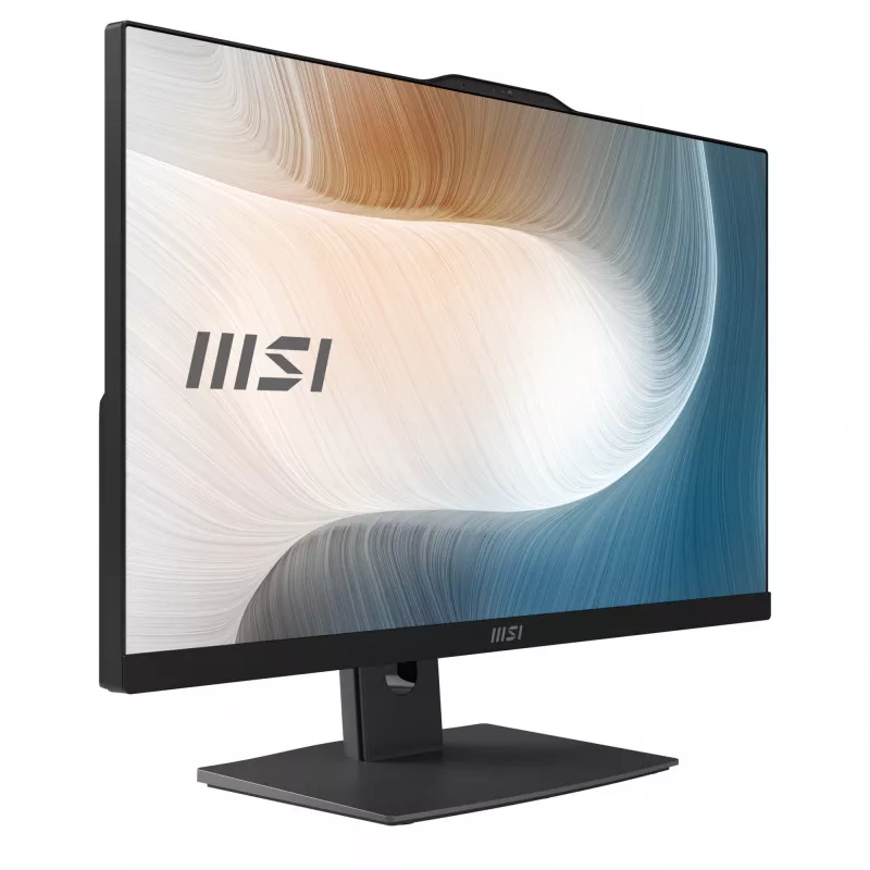 MSI Modern AM242TP 1M-1230EU Intel Core 3 100U 60,5 cm (23,8 colio) 1920 x 1080 pikselių liečiamasis viskas viename kompiuteris 8 GB DDR5-SDRAM 256 GB SSD Windows 11 Pro Wi-Fi 6E (802.11ax) juodas