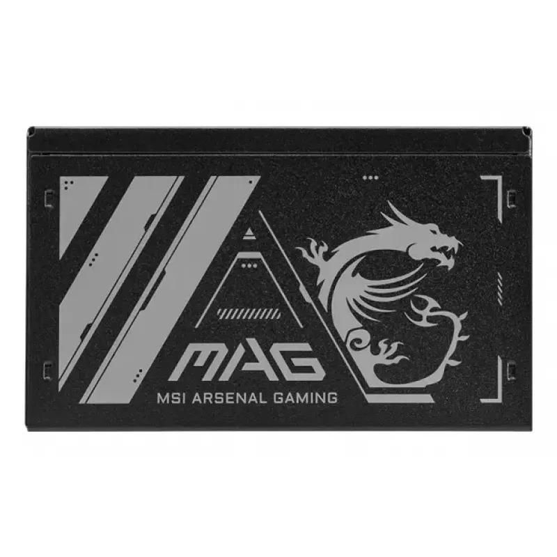 Maitinimo blokas MSI MAG A500N-H 500 W ATX 24-pin, aktyvus aušinimas, juodas