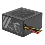 Maitinimo blokas MSI MAG A500N-H 500 W ATX 24-pin, aktyvus aušinimas, juodas