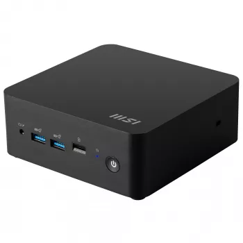 MSI Cubi NUC 1MG-237BEU 0,84 l talpos mini kompiuteris, juodas, Intel SoC