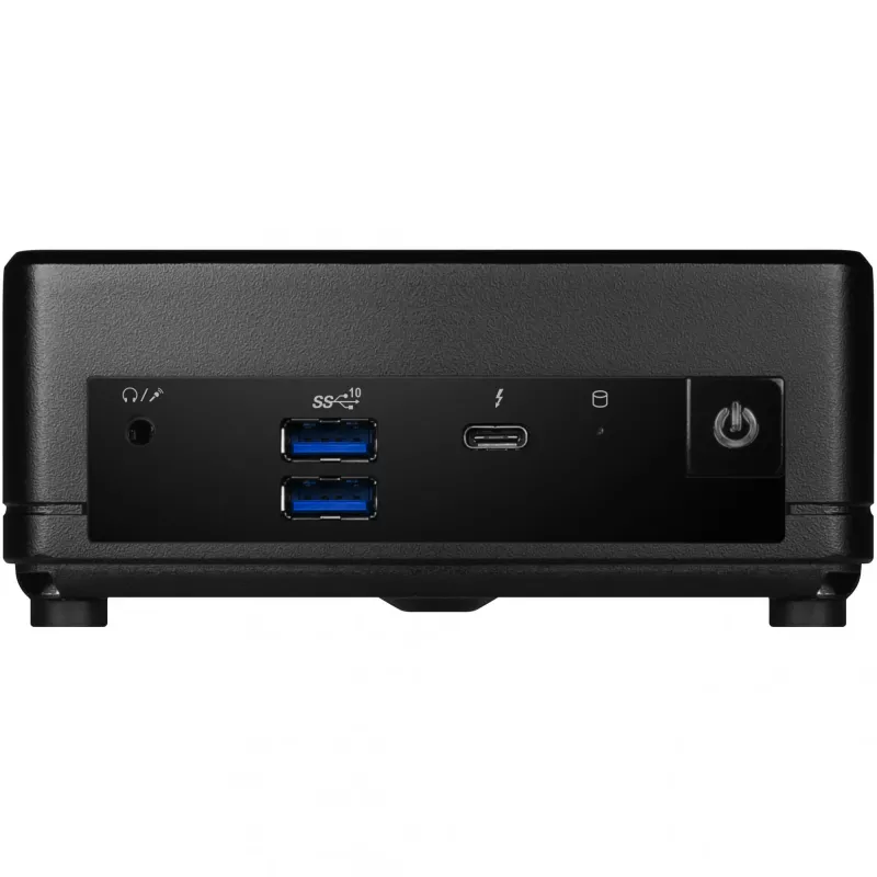 MSI Cubi 5 12M-457EU Intel® Core™ i7 i7-1255U 16 GB DDR4-SDRAM 512 GB SSD Windows 11 Pro Mini kompiuteris juodas