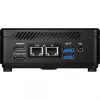 MSI Cubi 5 12M-457EU Intel® Core™ i7 i7-1255U 16 GB DDR4-SDRAM 512 GB SSD Windows 11 Pro Mini kompiuteris juodas
