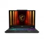 MSI Cyborg 15 B2RWEKG-083NL nešiojamas kompiuteris Intel Core 7 240H 39.6 cm (15.6 col.) Full HD 16 GB DDR5-SDRAM 512 GB SSD NVIDIA® GeForce RTX™ 5050 Wi-Fi 6E (802.11ax) Windows 11 Home juodas
