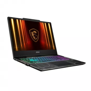 MSI Cyborg 15 B2RWEKG-083NL nešiojamas kompiuteris Intel Core 7 240H 39.6 cm (15.6 col.) Full HD 16 GB DDR5-SDRAM 512 GB SSD NVIDIA® GeForce RTX™ 5050 Wi-Fi 6E (802.11ax) Windows 11 Home juodas