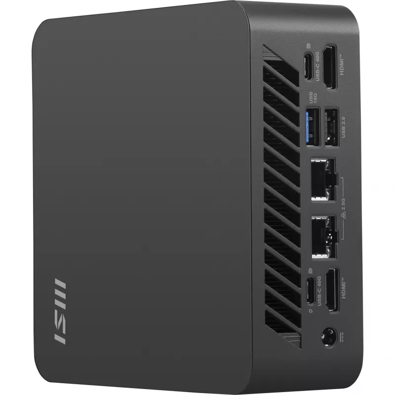 Mini kompiuteris barebone MSI Cubi Z AI su AMD Ryzen 5 8645HS procesoriumi
