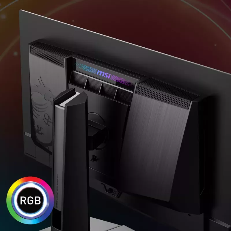 MSI MPG 271QRXDE QD-OLED monitorius 67,3 cm (26,5 colio) 2560 x 1440 pikselių Wide Quad HD juodas