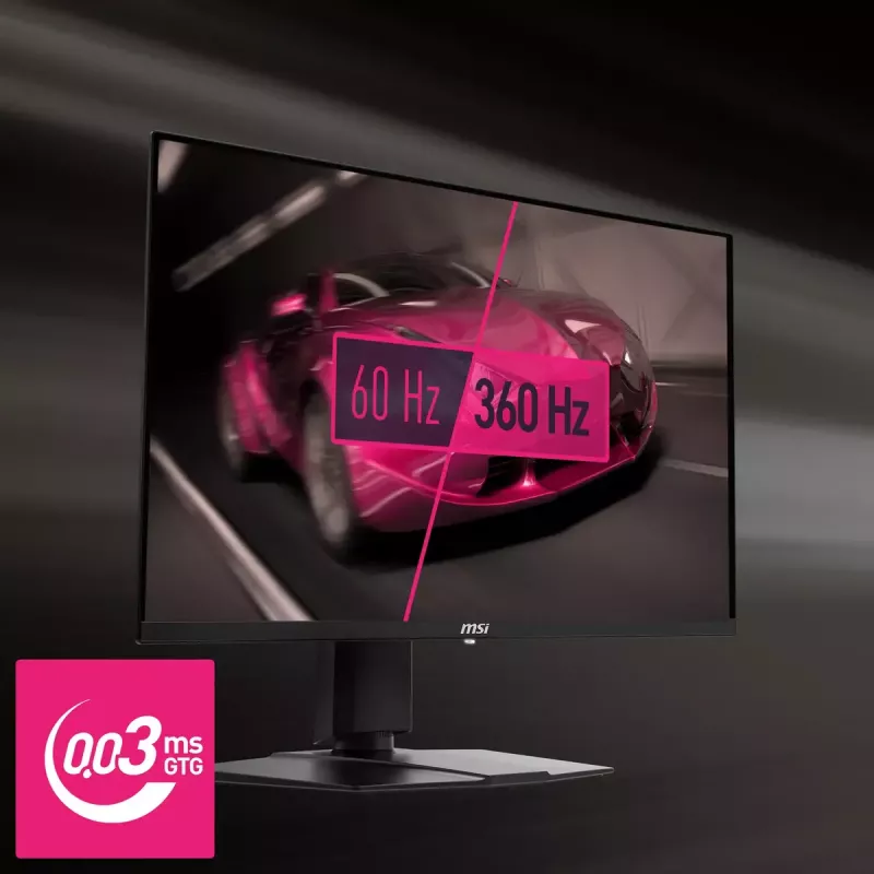 MSI MPG 271QRXDE QD-OLED monitorius 67,3 cm (26,5 colio) 2560 x 1440 pikselių Wide Quad HD juodas