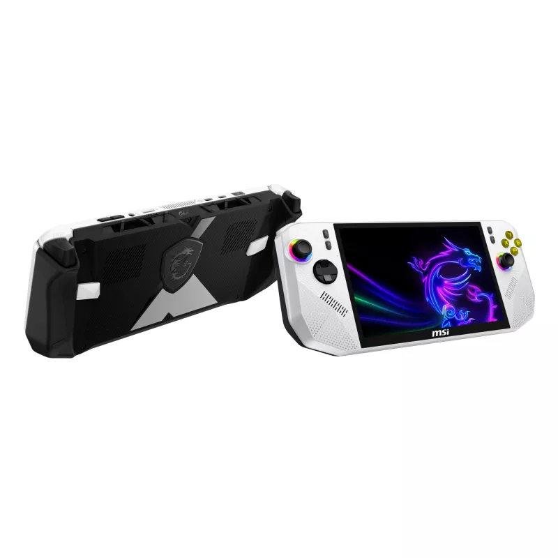 Nešiojama žaidimų konsolė MSI Claw A8 BZ2EM-047NL 20,3 cm (8 colių) 1 TB Liečiamas ekranas Wi-Fi Balta