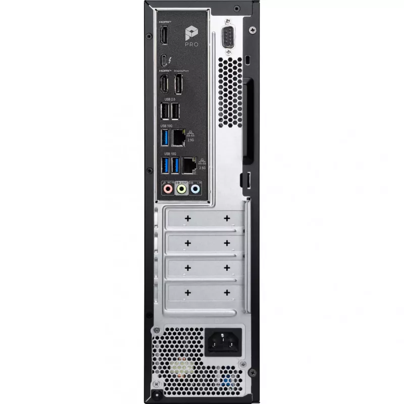 MSI Pro DP80 AI A2G-080DE stalinis kompiuteris Intel Core Ultra 5 225 16 GB DDR5-SDRAM 512 GB SSD Windows 11 Home Juodas