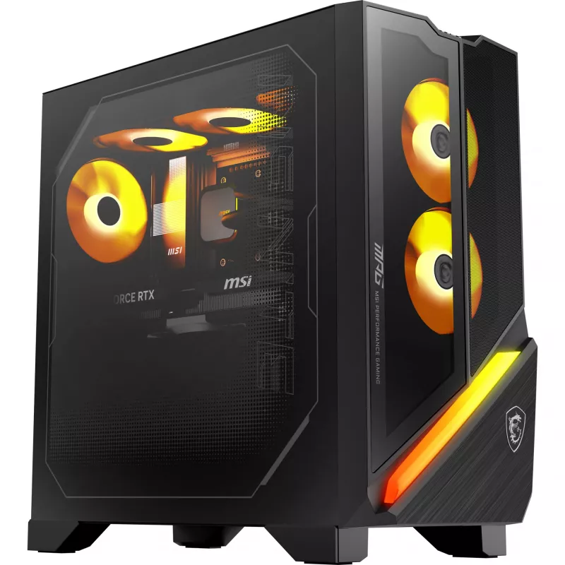 Stalinis kompiuteris MSI MPG Infinite Z3 X3D 9NVRR7-848EU AMD Ryzen™ 7 9800X3D 32 GB DDR5-SDRAM 1 TB SSD NVIDIA GeForce RTX 5070 Ti Windows 11 Home Juodas
