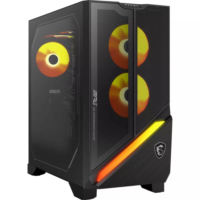 Stalinis kompiuteris MSI MPG Infinite Z3 X3D 9NVRR7-848EU AMD Ryzen™ 7 9800X3D 32 GB DDR5-SDRAM 1 TB SSD NVIDIA GeForce RTX 5070 Ti Windows 11 Home Juodas