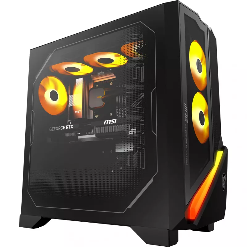 Stalinis kompiuteris MSI MPG Infinite Z3 X3D 9NVRR7-848EU AMD Ryzen™ 7 9800X3D 32 GB DDR5-SDRAM 1 TB SSD NVIDIA GeForce RTX 5070 Ti Windows 11 Home Juodas