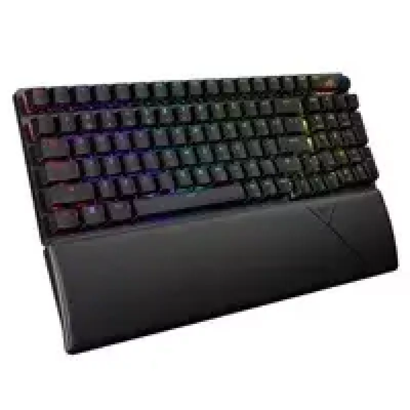ASUS ROG Strix Scope II 96 Wireless klaviatūra, žaidimų, USB + RF Wireless + Bluetooth, QWERTY US English, juoda