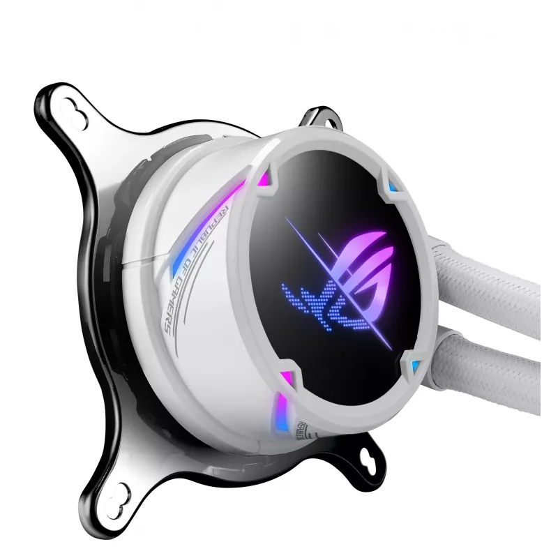 ASUS ROG Strix LC II 360 ARGB White Edition procesoriaus vandens aušintuvas 360 mm