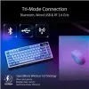 ASUS ROG Azoth klaviatūra žaidimams USB + RF belaidė + Bluetooth balta