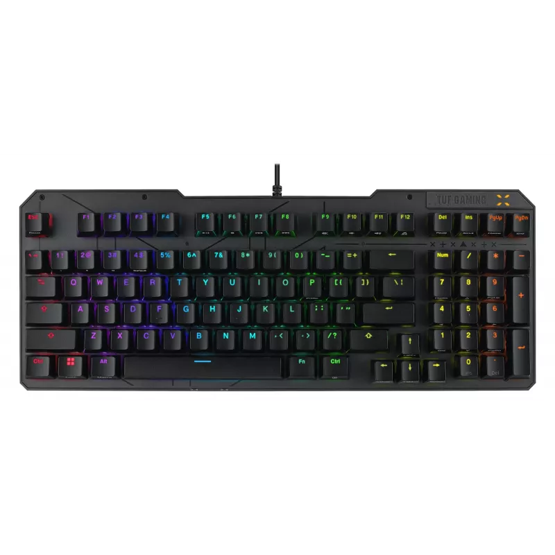 ASUS TUF Gaming K3 Gen II mechaninė klaviatūra USB QWERTY Juoda
